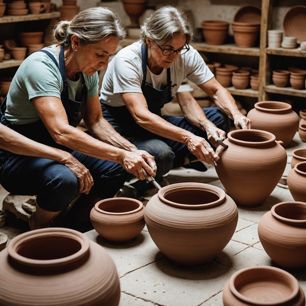 Où participer à des ateliers de fabrication de poterie en Espagne?