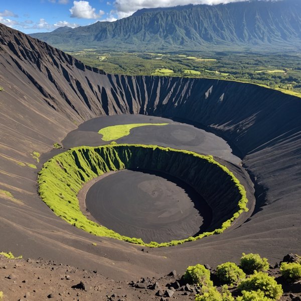Quelles croisières offrent des randonnées pour découvrir les cratères volcaniques à La Réunion?