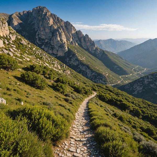 Quels sont les meilleurs circuits pour une randonnée dans les montagnes du Peloponnese, Grèce?